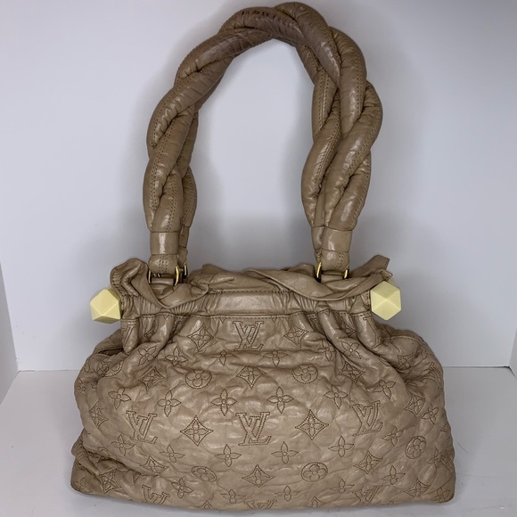 Louis Vuitton Olympe Stratus PM Shoulder Bag Ivory - Picture 4 of 13